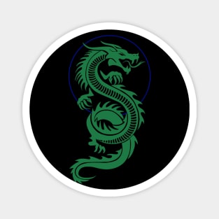 Emerald Dragon Magnet